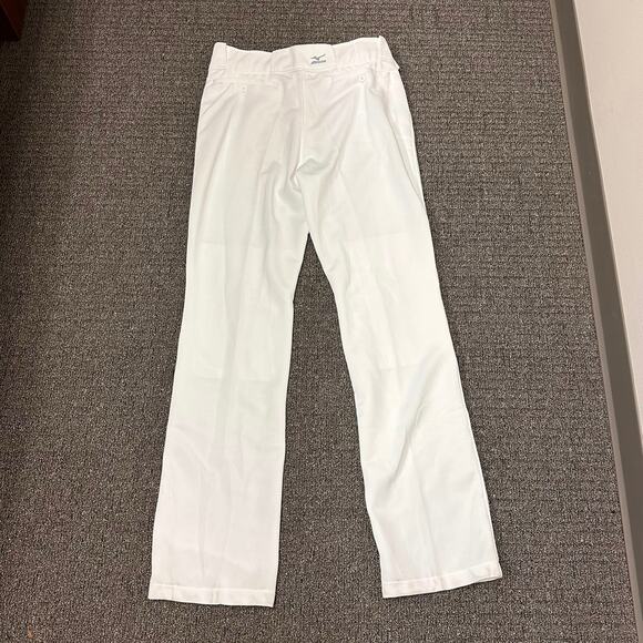 NWT Mizuno Pants Men’s Sz XL Baseball Uniform Hemmed Bottom White‎ See Details - Picture 2 of 12